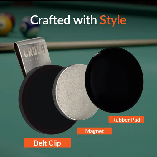 Ultra Grip Magnetic Chalk Holder Clip for Pool Table