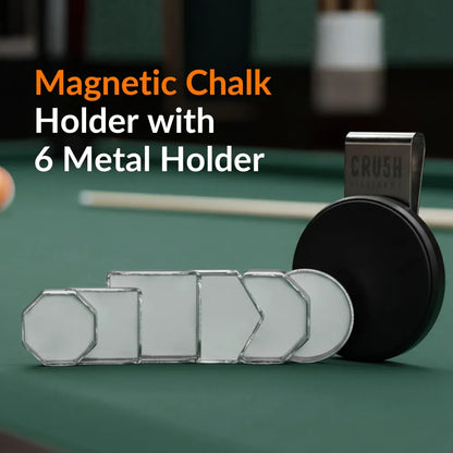 Ultra Grip Magnetic Chalk Holder Clip for Billiards