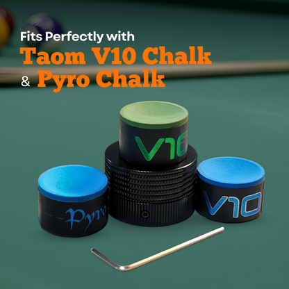 Aluminum Round Magnetic Chalk Holder for TAOM Pyro