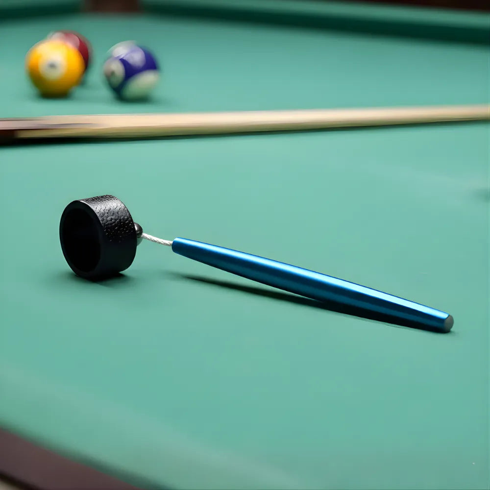 Aluminum Circle Chalk Holder Billiards Accessory for Taom V10, Pyro & Generic Chalk