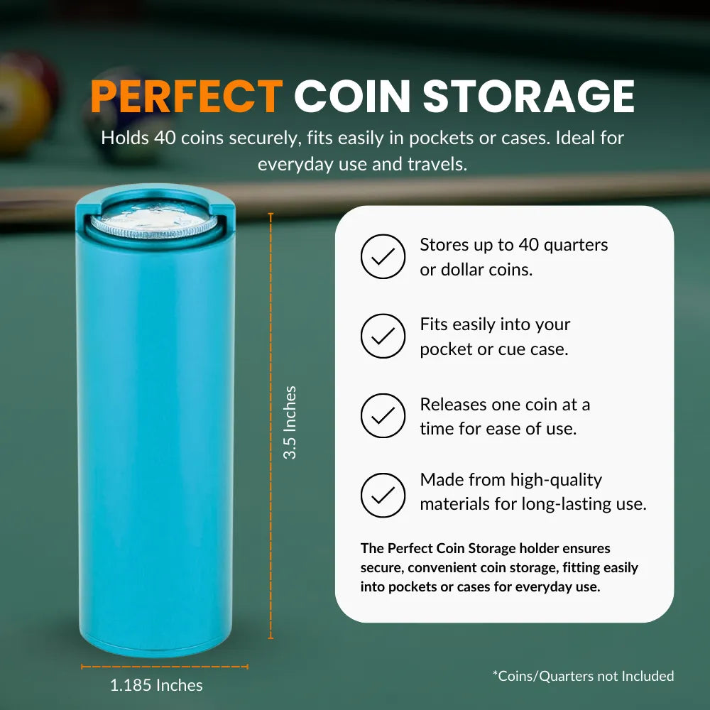 Aluminum Coin Holders Quarter Dispensers Durable and Reliable