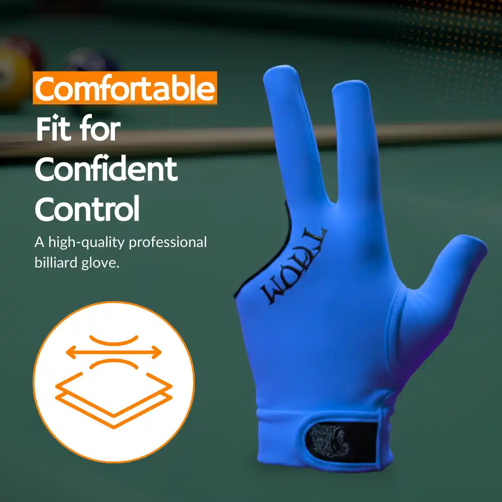 TAOM Midas Billiard Pool Cue Glove Premium Quality