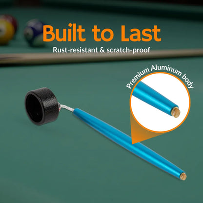 Aluminum Circle Chalk Holder Billiards Accessory for Taom V10, Pyro & Generic Chalk