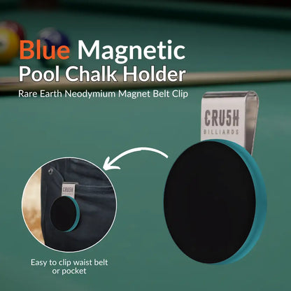 Ultra Grip Magnetic Chalk Holder Clip for Pool Table