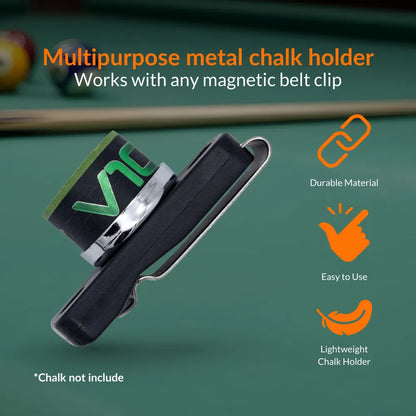 Metal Pool Chalk Holder Durable and Stylish