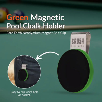 Ultra Grip Magnetic Chalk Holder Clip for Pool Table