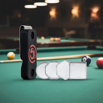 Magnetic Chalk Holder Belt Clip Pool Cue Accessory