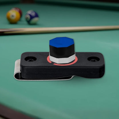 Magnetic Chalk Holder Belt Clip Pool Cue Accessory