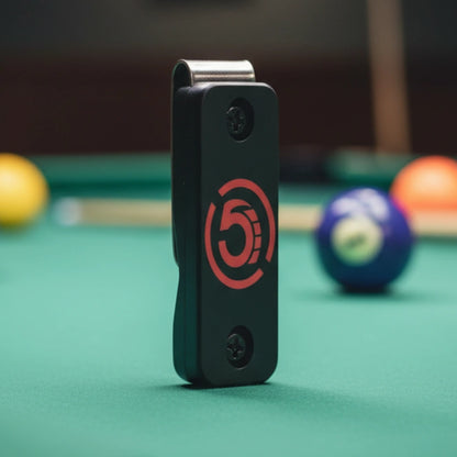 Magnetic Chalk Holder Belt Clip Pool Cue Accessory