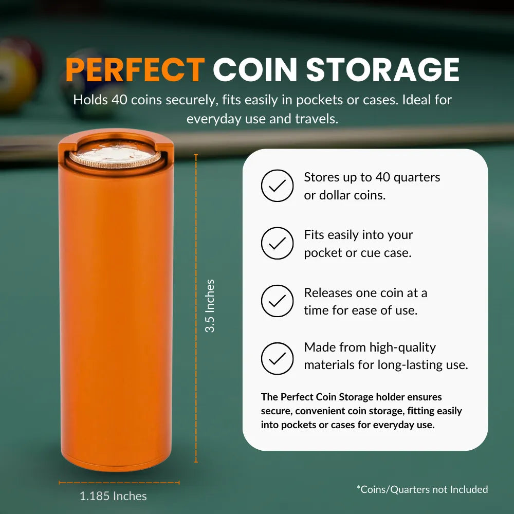 Aluminum Coin Holders Quarter Dispensers Durable and Reliable