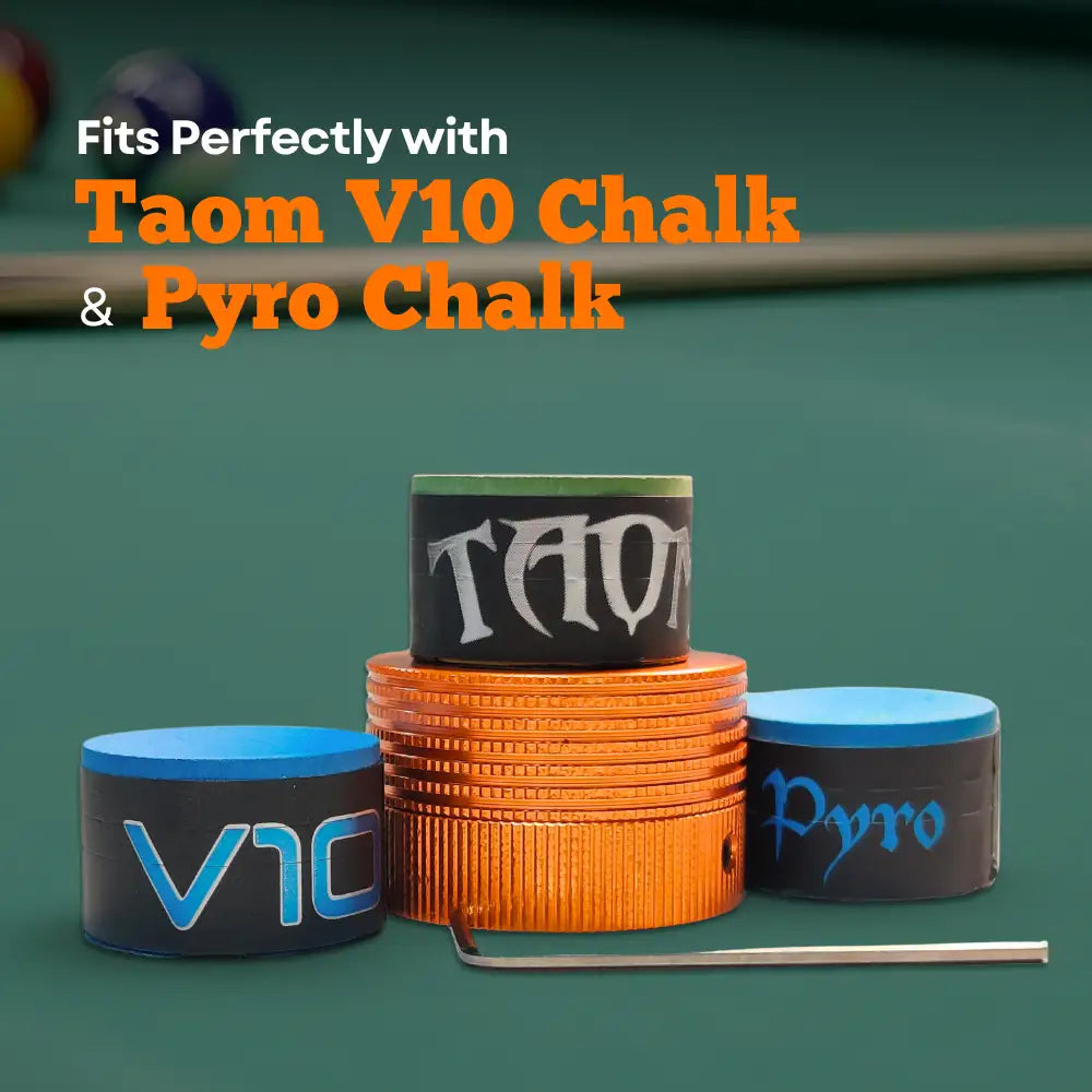 Aluminum Round Magnetic Chalk Holder for TAOM Pyro