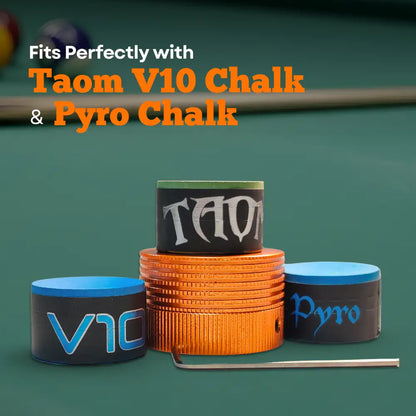 Aluminum Round Magnetic Chalk Holder for TAOM Pyro