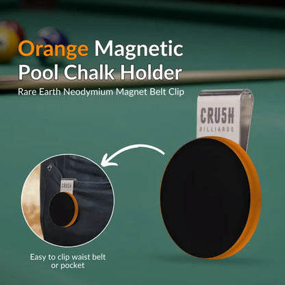 Ultra Grip Magnetic Chalk Holder Clip for Pool Table