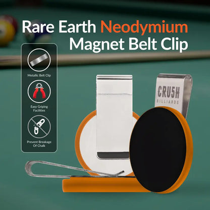 Ultra Grip Magnetic Chalk Holder Clip for Pool Table