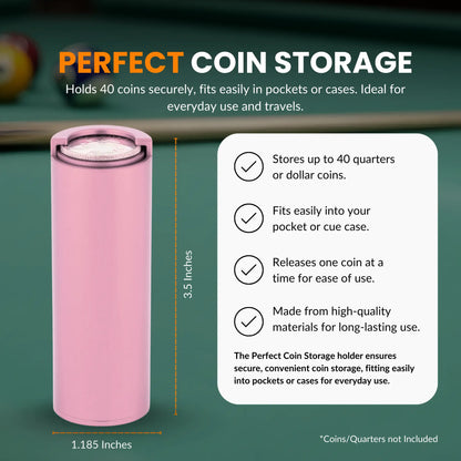 Aluminum Coin Holders Quarter Dispensers Durable and Reliable