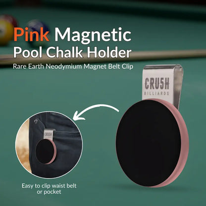 Ultra Grip Magnetic Chalk Holder Clip for Pool Table