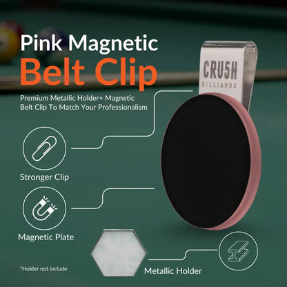 Ultra Grip Magnetic Chalk Holder Clip for Pool Table