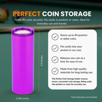 Aluminum Coin Holders Quarter Dispensers Durable and Reliable