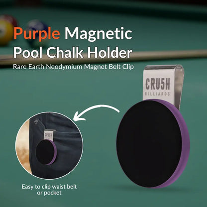 Ultra Grip Magnetic Chalk Holder Clip for Pool Table