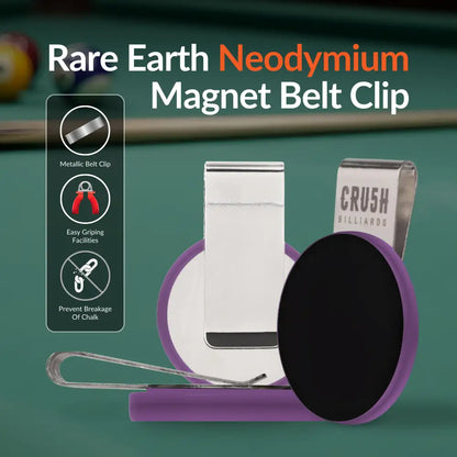 Ultra Grip Magnetic Chalk Holder Clip for Pool Table