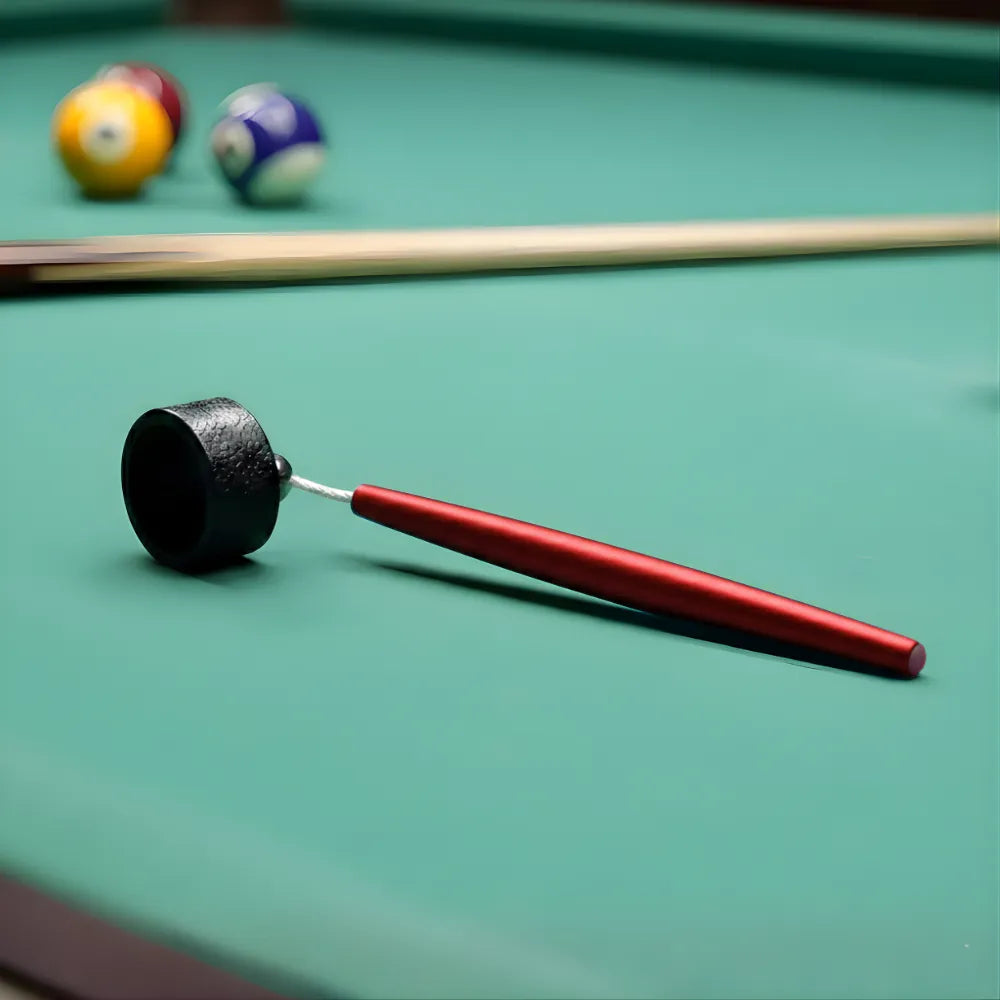 Aluminum Circle Chalk Holder Billiards Accessory for Taom V10, Pyro & Generic Chalk