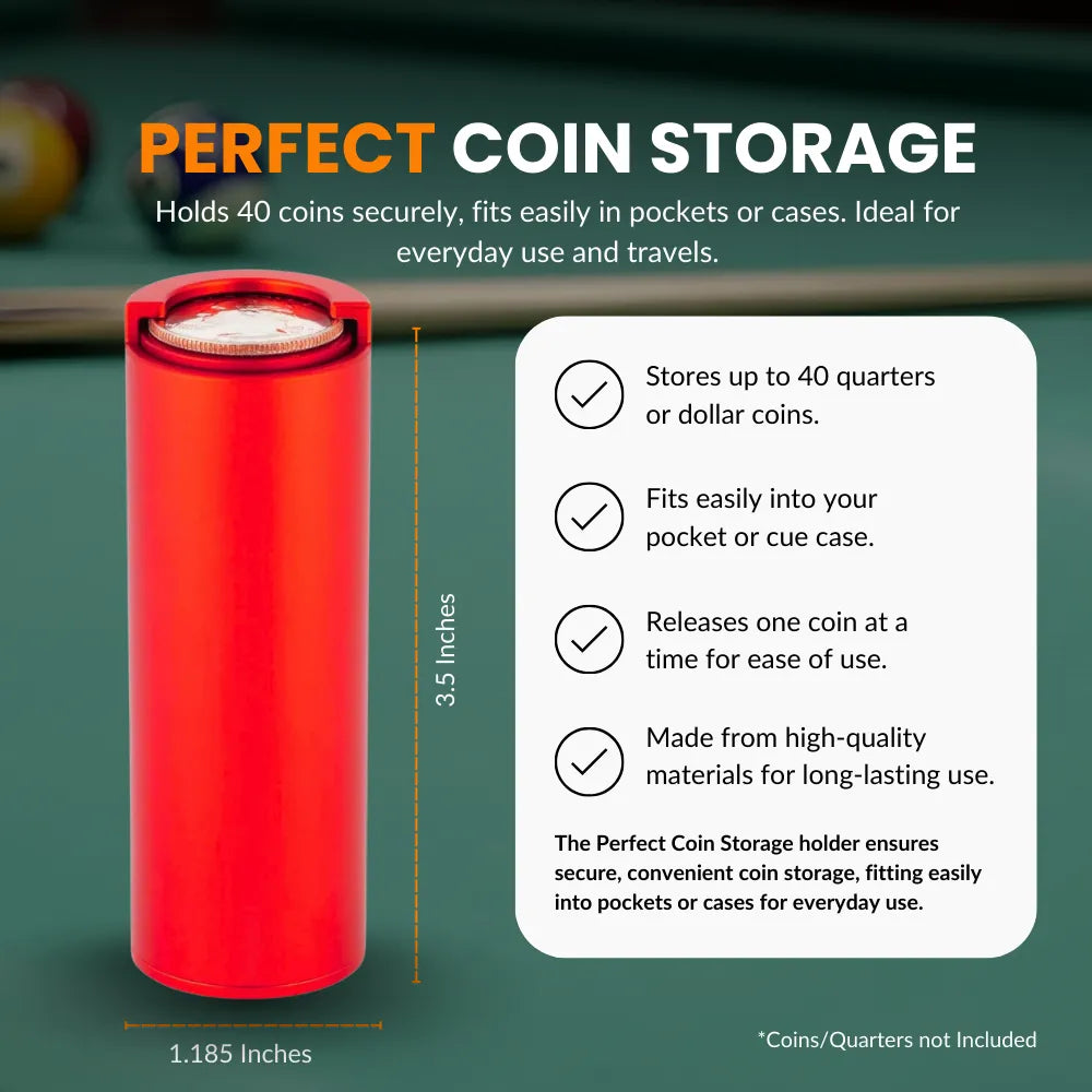 Aluminum Coin Holders Quarter Dispensers Durable and Reliable