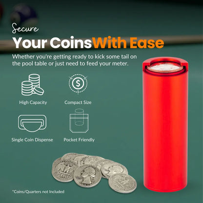 Aluminum Coin Holders Quarter Dispensers Durable and Reliable