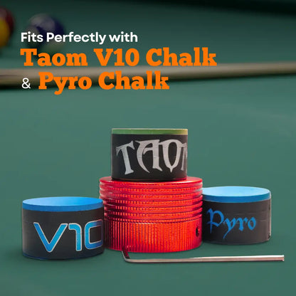 Aluminum Round Magnetic Chalk Holder for TAOM Pyro