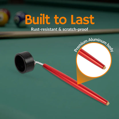 Aluminum Circle Chalk Holder Billiards Accessory for Taom V10, Pyro & Generic Chalk