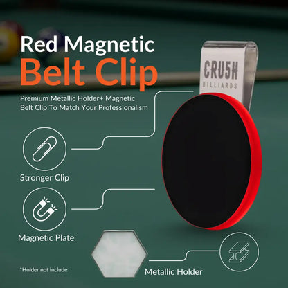 Ultra Grip Magnetic Chalk Holder Clip for Pool Table