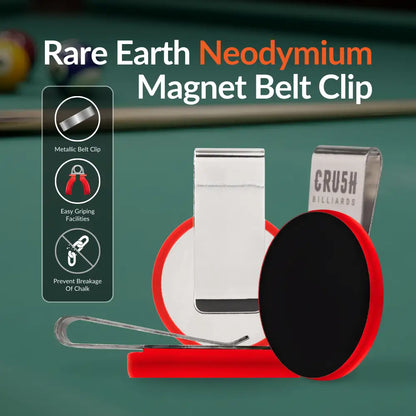 Ultra Grip Magnetic Chalk Holder Clip for Pool Table