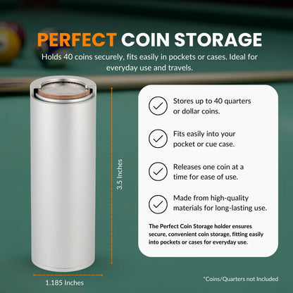 Aluminum Coin Holders Quarter Dispensers Durable and Reliable