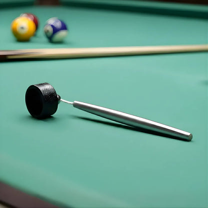 Aluminum Circle Chalk Holder Billiards Accessory for Taom V10, Pyro & Generic Chalk