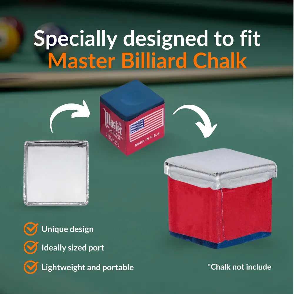 Metal Pool Chalk Holder Durable and Stylish