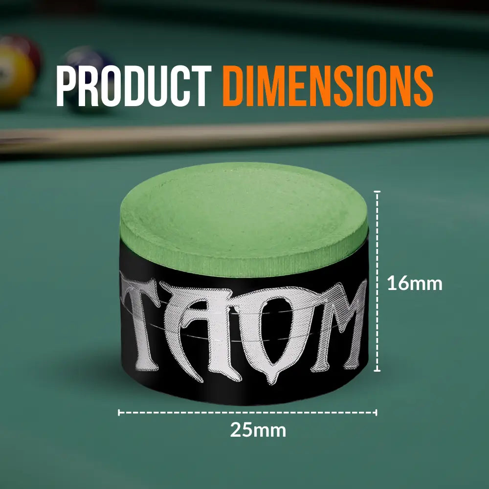 TAOM V10 Chalk 1x Cube Professional Billiard Chalk