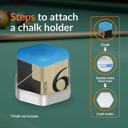 Metal Pool Chalk Holder Durable and Stylish