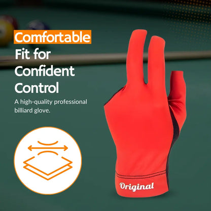 Original Billiard Glove - Pro Anti-Slip Pool & Snooker Glove
