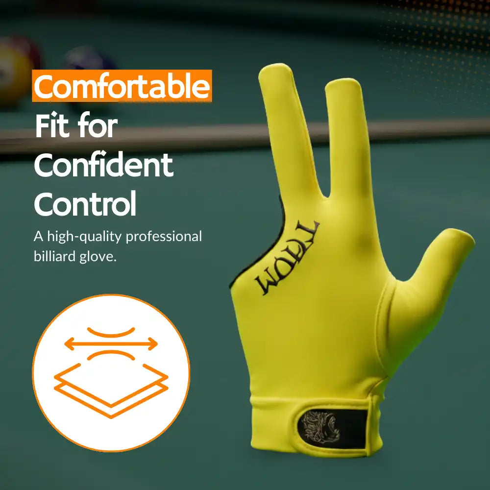 TAOM Midas Billiard Pool Cue Glove Premium Quality