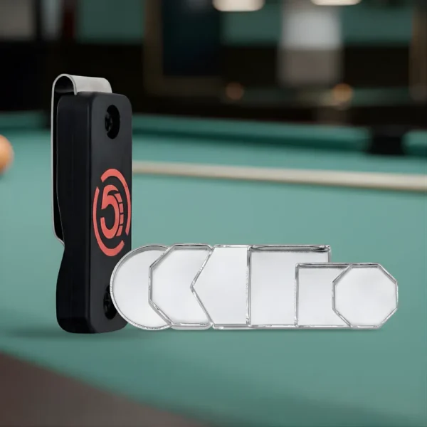 6 Holders Magnetic Chalk Holder Belt Clip Pool