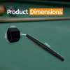 Hexagon Pool Chalk Holder Professional Billiard Accessory