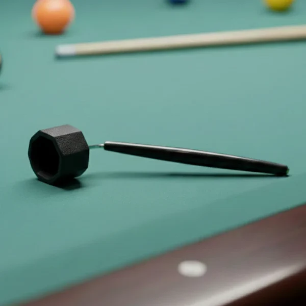 Octagon Chalk Holder Flat Post