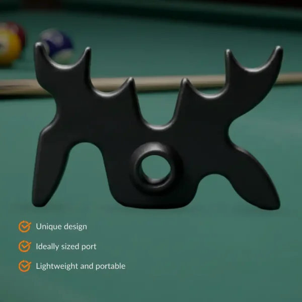 Portable Moosehead Bridge Cue Rest