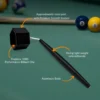 Pro Series Hexagon Pool Chalk Holder Professional Billiard Accessory