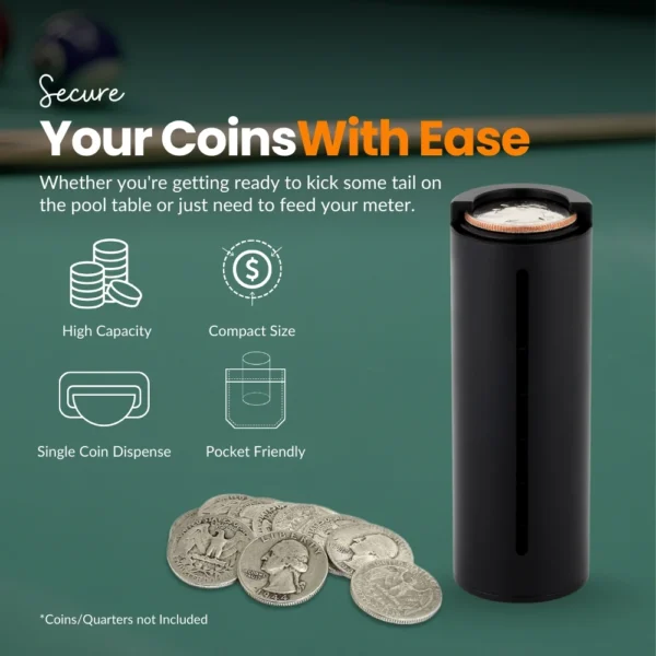 Transparent Coin Dispenser Pool