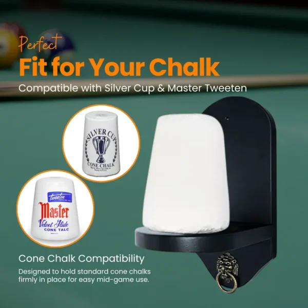 aluminum cone chalk holder