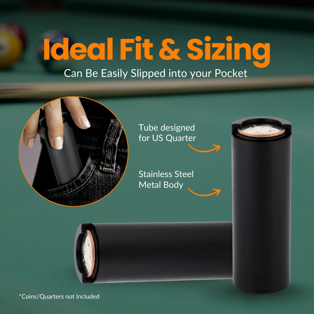 hard plastic coin holder