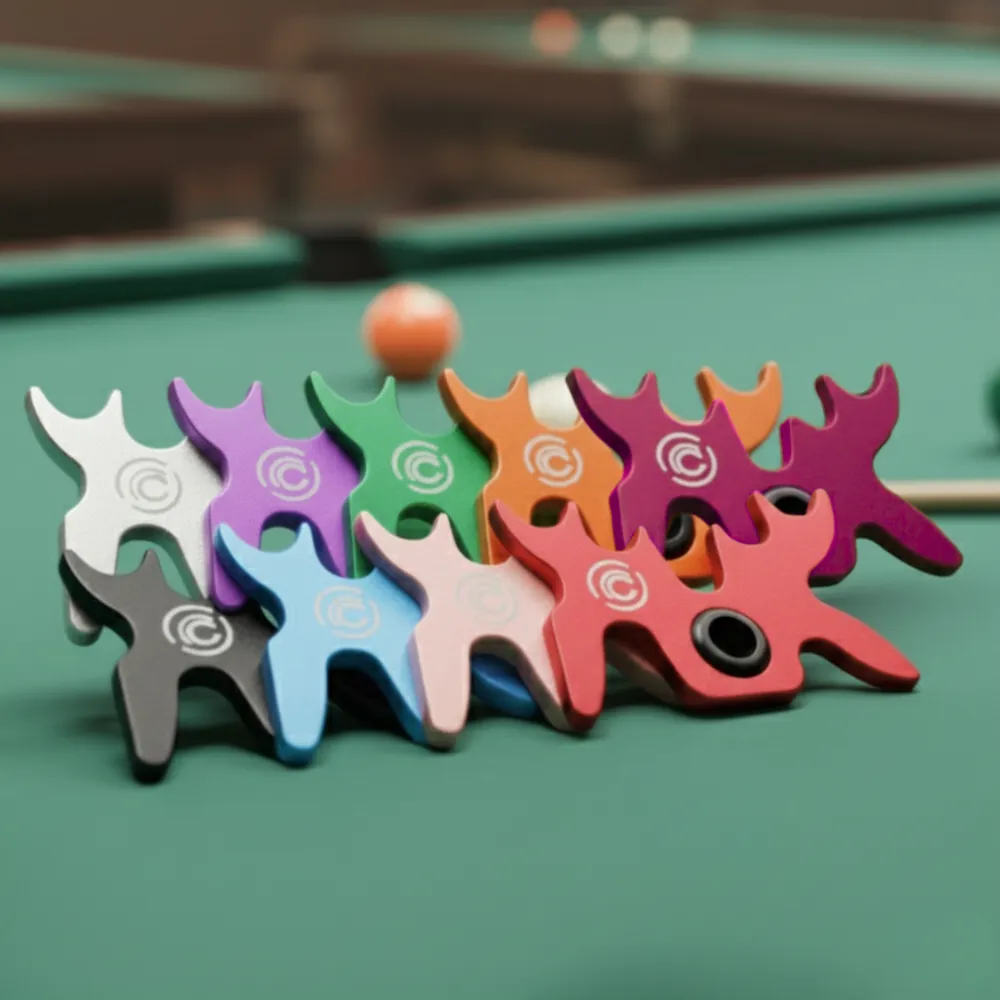 thumbnail interactive-video image 1 of PoolDawg Action Moosehead Billiards Bridge Head - Clear Pool Cue Rest For Tricky Shots 1 of 2