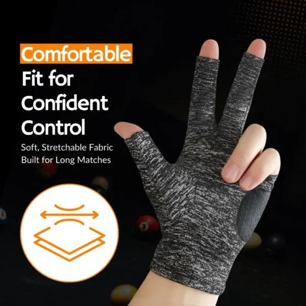 billiards pool cue gloves