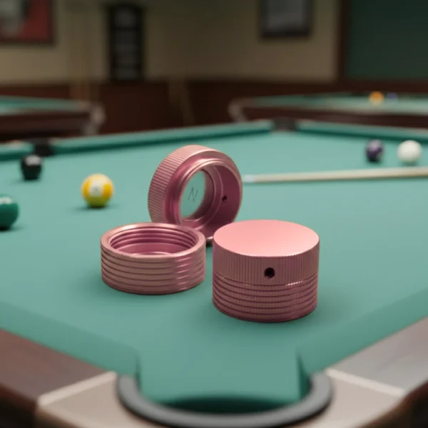 Pink Aluminum Magnetic Chalk Holder