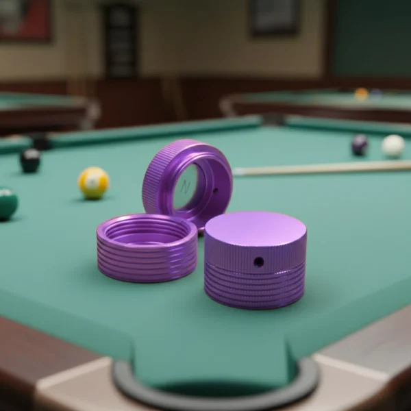 Purple Aluminum Magnetic Chalk Holder